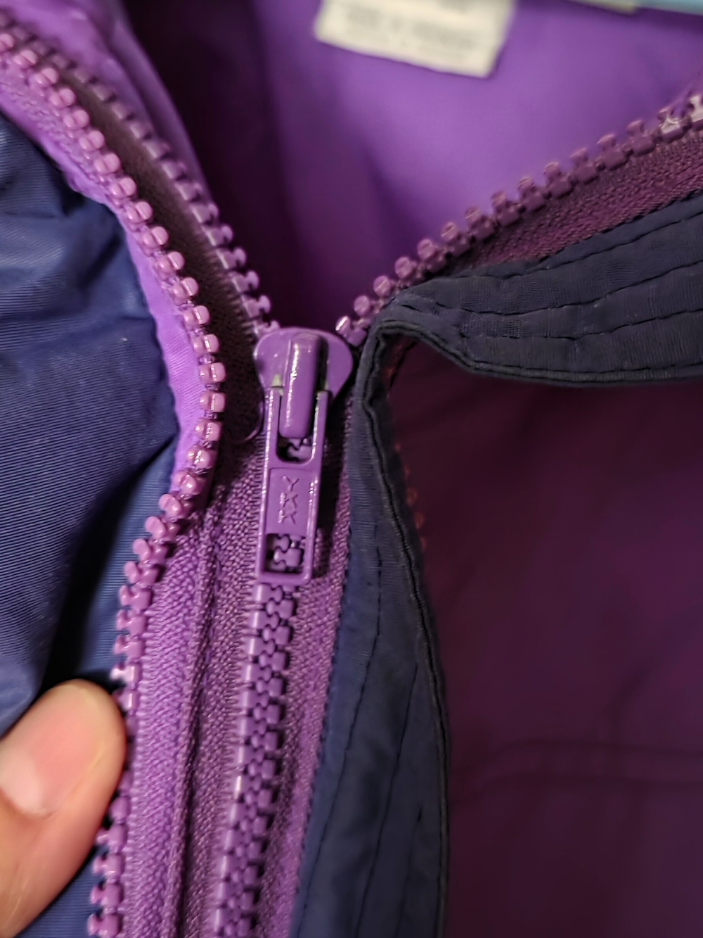 Columbia Vintage Long peak  Women’s Purple Outdoor Jacket - Picture 10 of 15